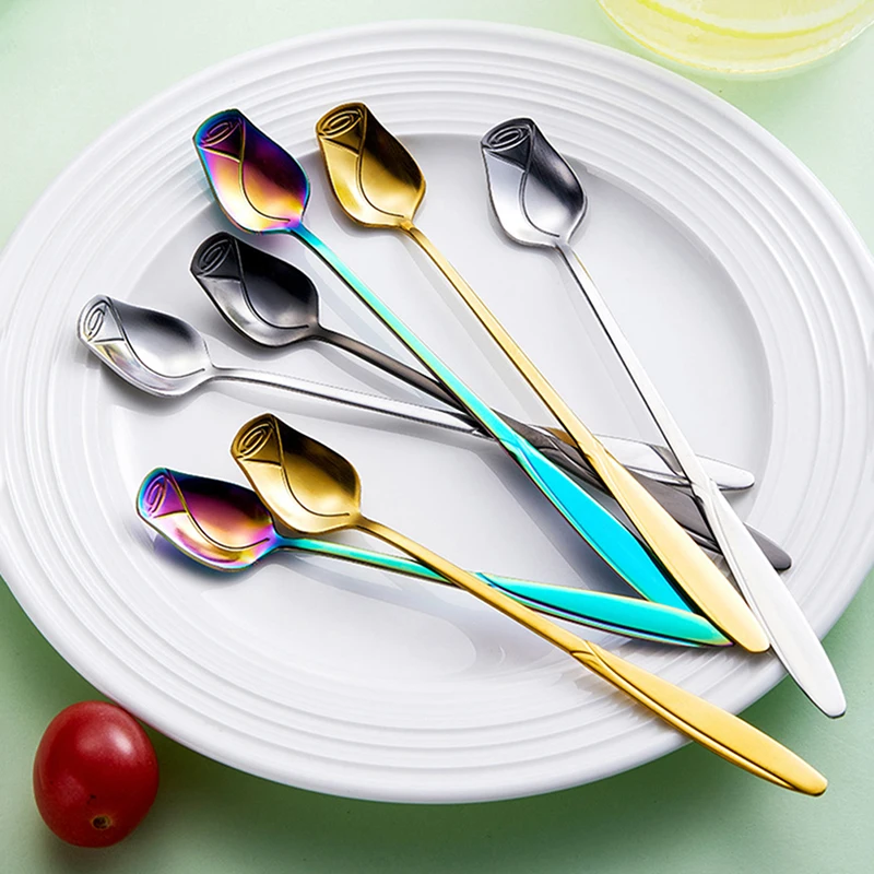 

1 шт., ложка для чая, из нержавеющей стали