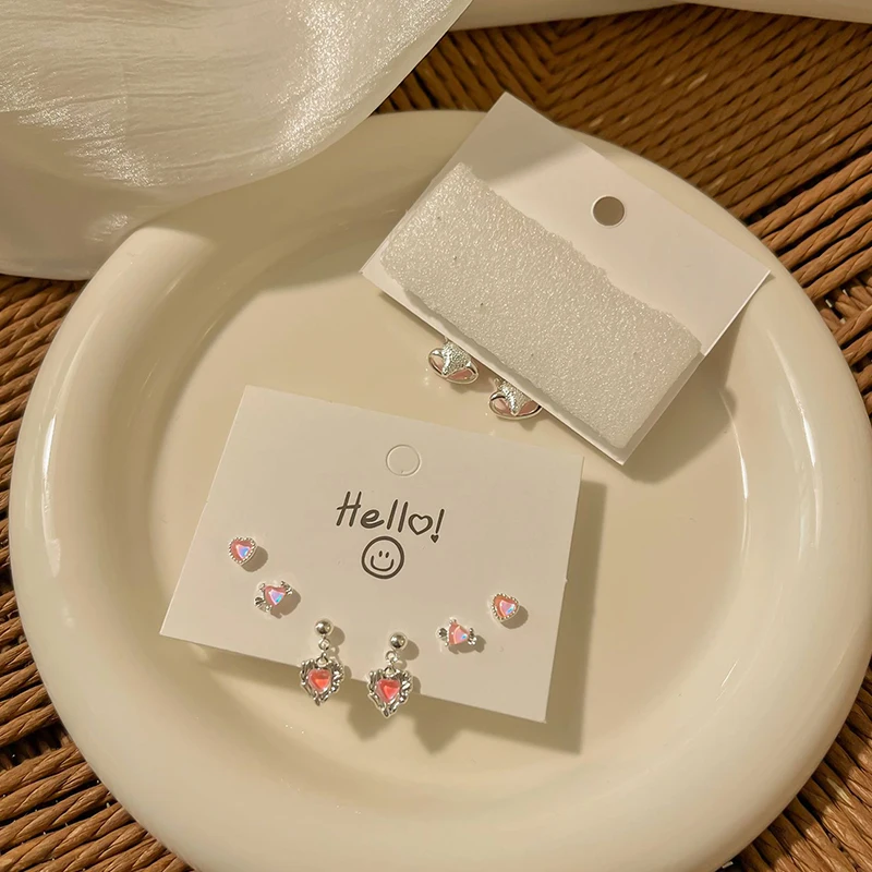 6 шт./комплект женские серьги-гвоздики