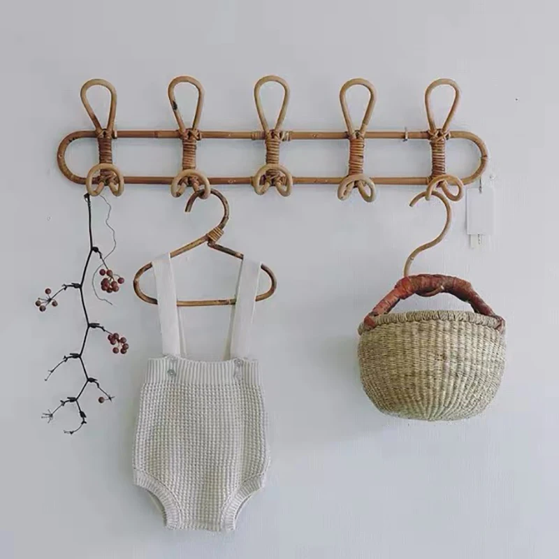 

Entrance Display Scarf Clothes Rack Place Saving Wood Kitchen Clothes Hanger Heavy Duty Moveis Para Casa Modern Furniture Home