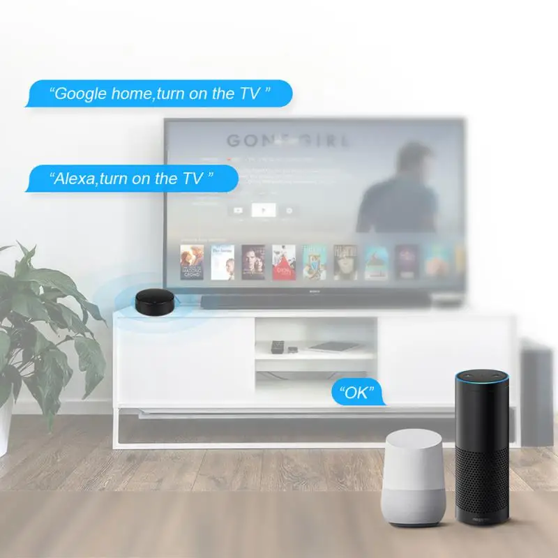 Tuya Smart RF ИК-пульт дистанционного управления Wi-Fi Инфракрасный контроллер для