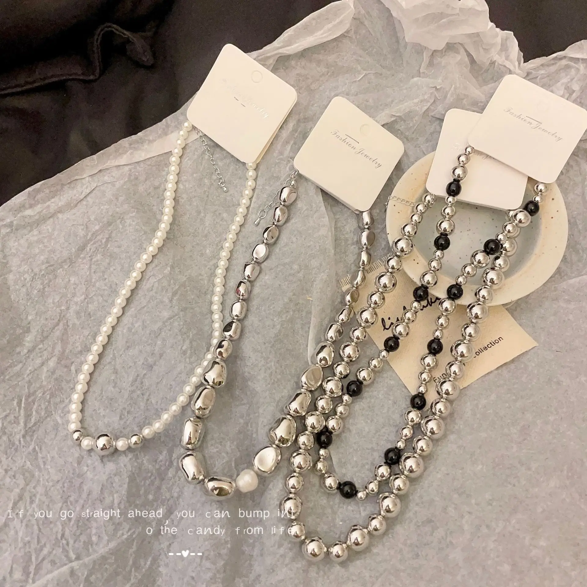 

Personalized Collarbone Chain, Neutral and Cool Style Necklace, Women's Design Sense, Metal Niche Accessories Necklaces Women