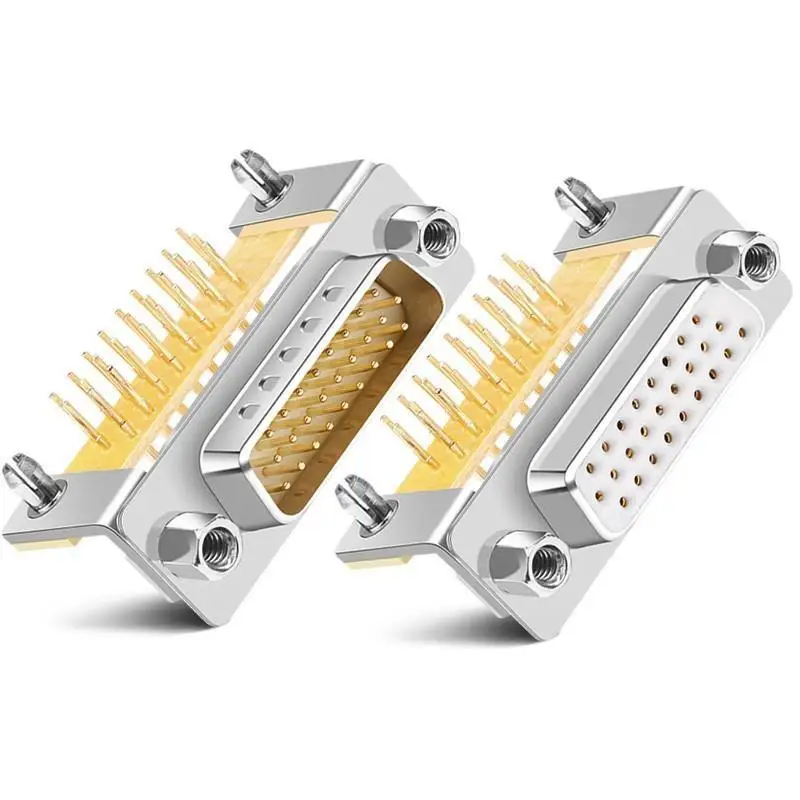 

DB26 elbow welding plate head 90 degrees of welding plate and female 3 rows of 26 pin plug welding head DR/HDR26 welding plate