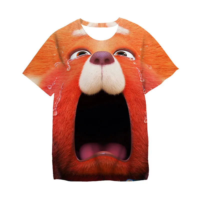 Летняя популярная новинка веселые детские футболки с 3D принтом пистаров