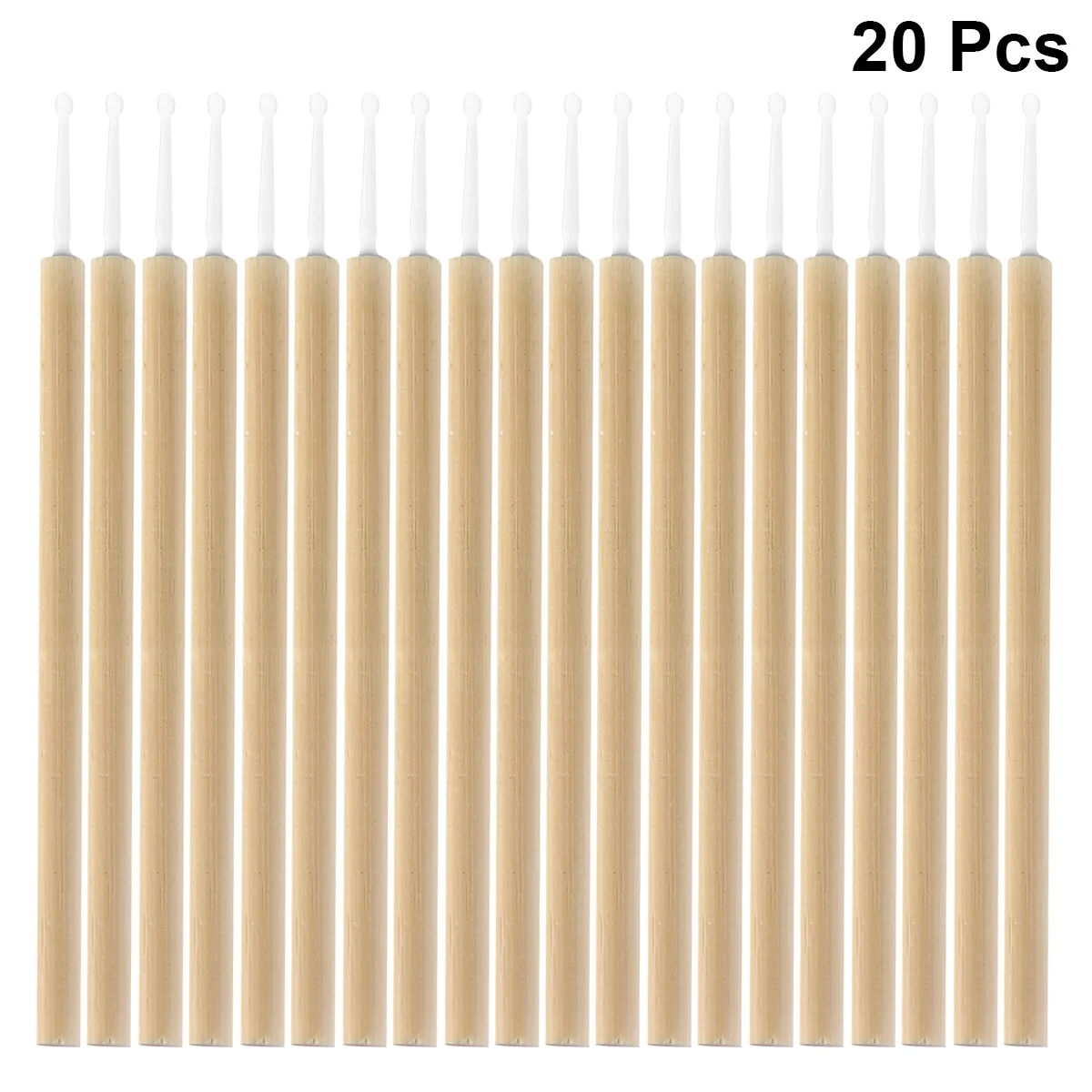 

20pcs Cotton Swab Eyeliner Brush Eye Lash Applicators Lipstick Applicators Brow Brushes