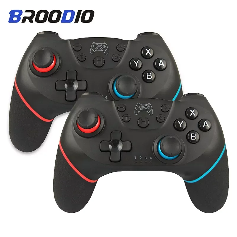 

NEW2023 [2022 ulepszona wersja] bezprzewodowy kontroler z Bluetooth kompatybilny Switch Pro Gamepad kompatybilny gra na Joysti