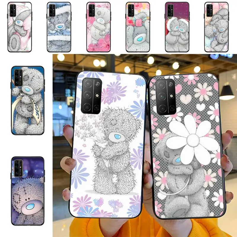 

cute tatty teddy bear Phone Case For Huawei Honor 10 lite 9 20 7A pro 9X pro 30 pro 50 pro 60 pro 70 pro plus