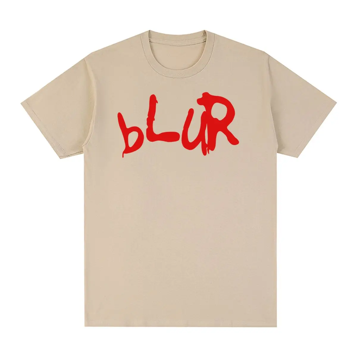 

blur Vintage T-shirt Cotton Basic Summer Parklife Damon Albarn Casual Men T shirt New Tee Tshirt Womens Tops