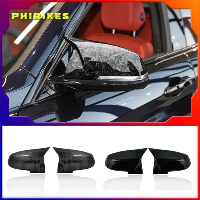 Глянцевая Черная Крышка Зеркала Для BMW Зеркало Заднего Вида Боковое Совместимое