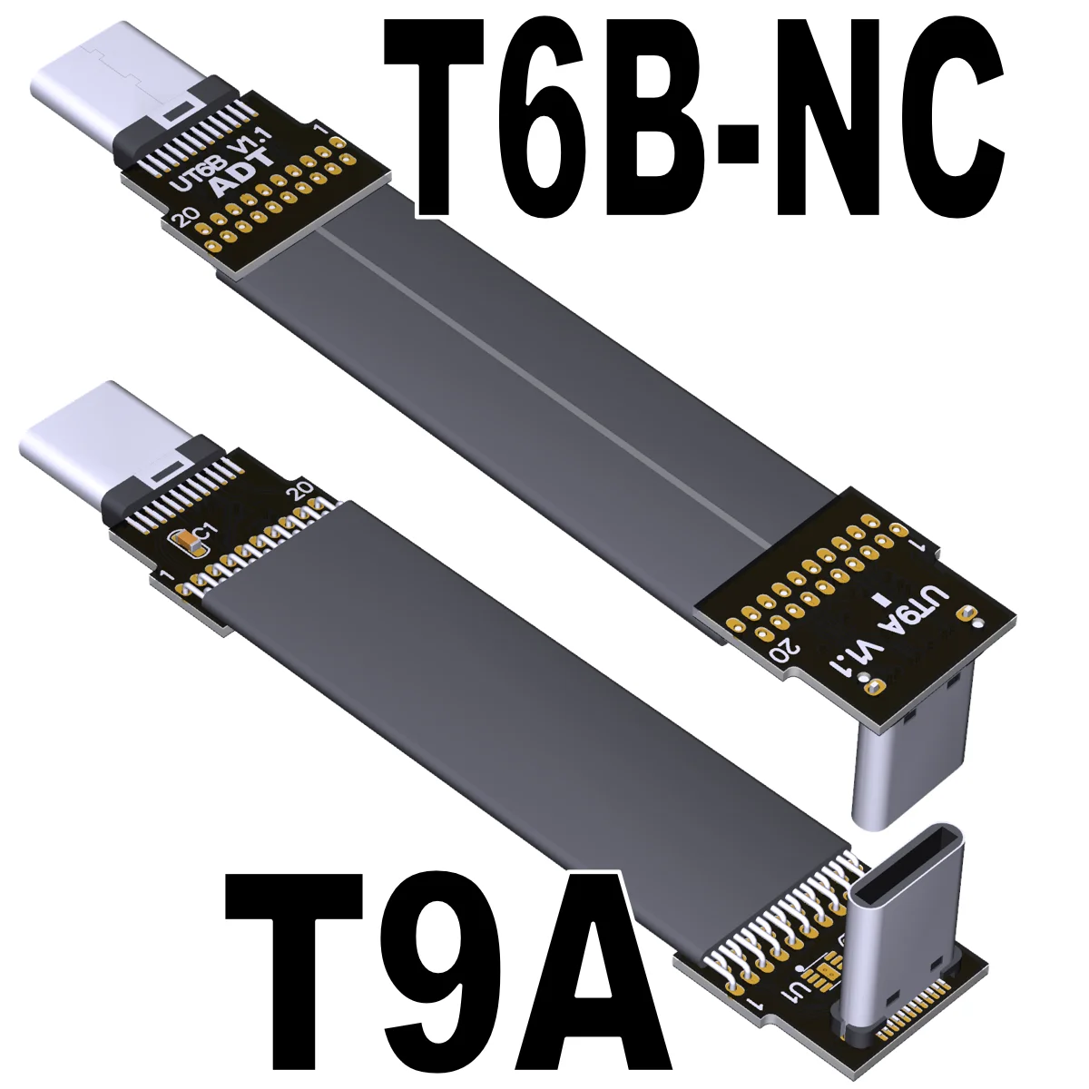 FPC 20 Гбит/с USB 3.2 Type C Gen 2x2 мягкий плоский кабель штырь-штырь OTG данные FPV воздушный
