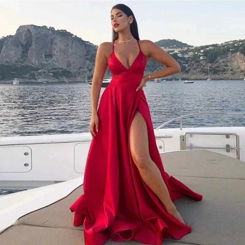 2022-custom-color-sexy-a-line-cocktail-prom-dress-long-side-slit-v-neck-backless-evening-dress-woman-holiday-formal-party-dress