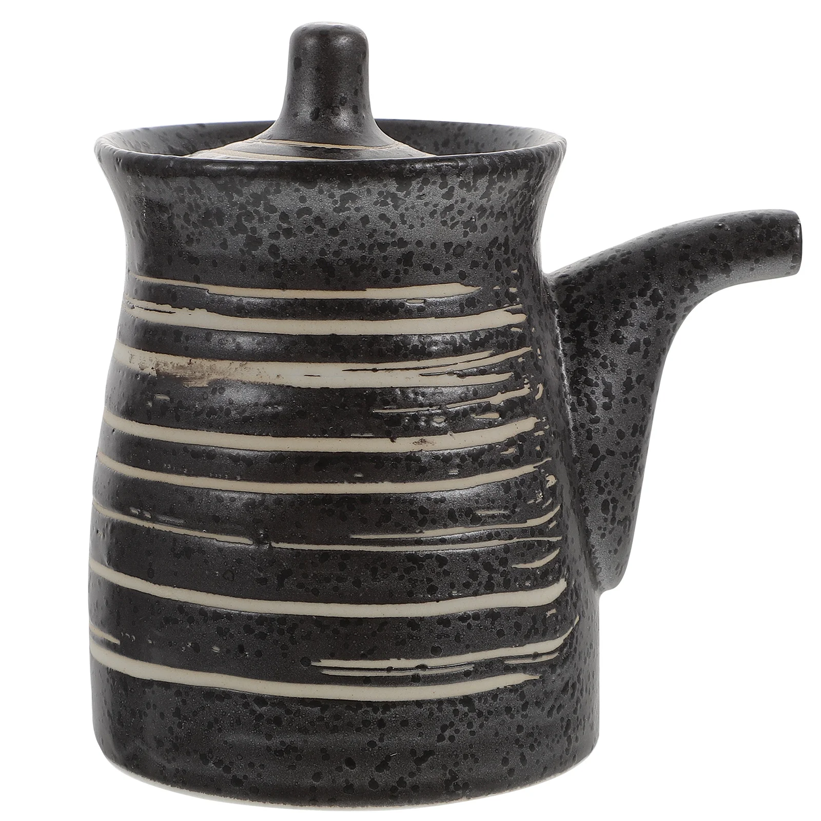 

Ceramic Sauce Bottle Sushi Mini Food Grinder Oil Cruet Bur Coffee Condiment Dispenser