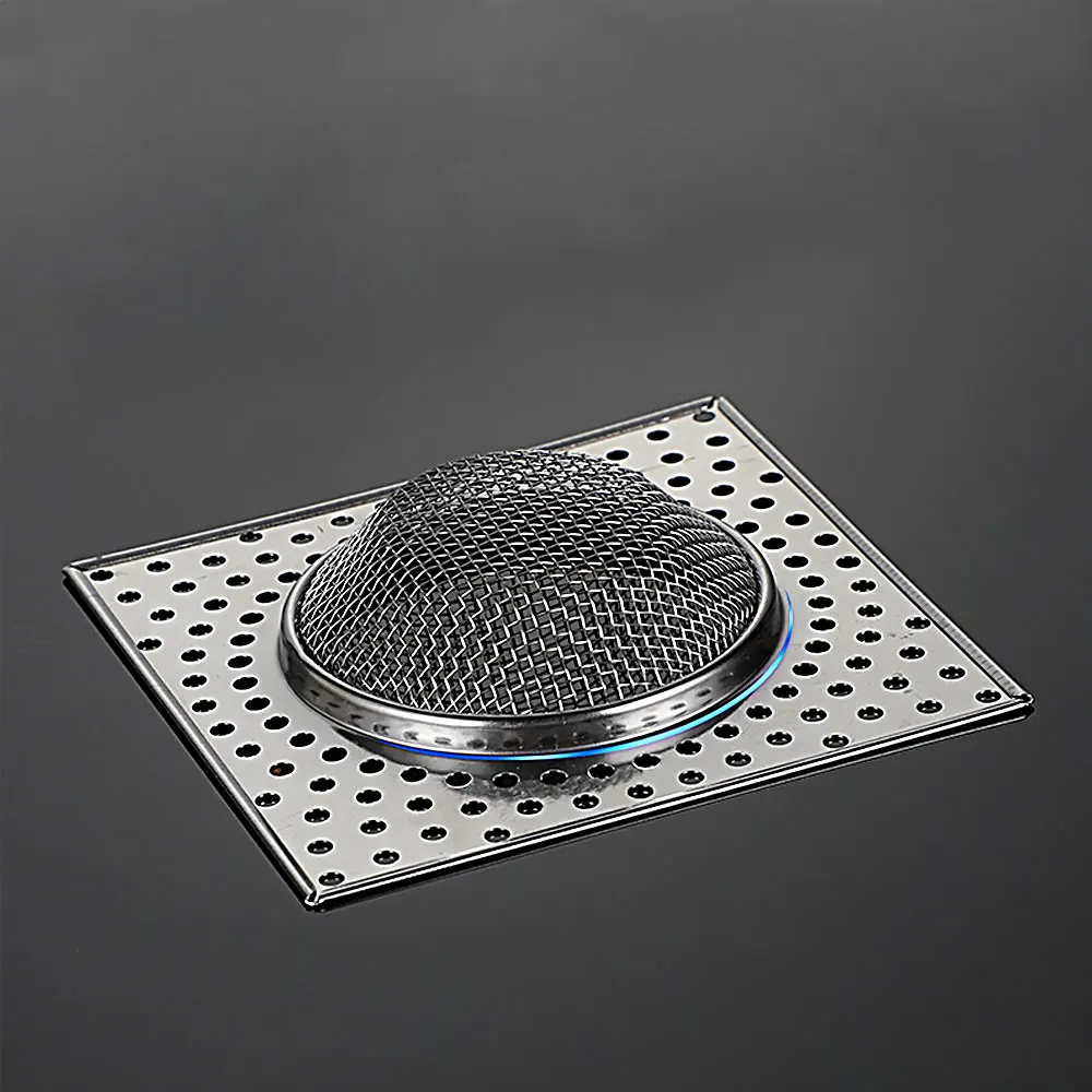 

1pc 8cm Stainless Steel Anti-Blocking Floor Drain Strainers Kitchen Bathroom Cleaning Gadgat Dropship