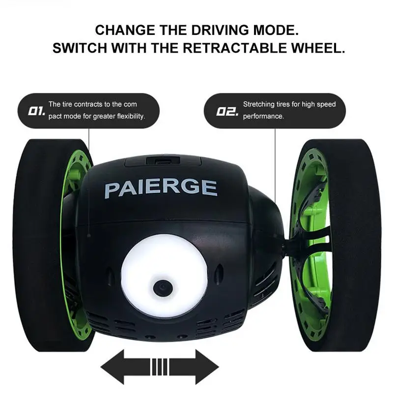 Usb Charging Model Jumping Rc Bounce Car Toy With High Speed Performance For Kids