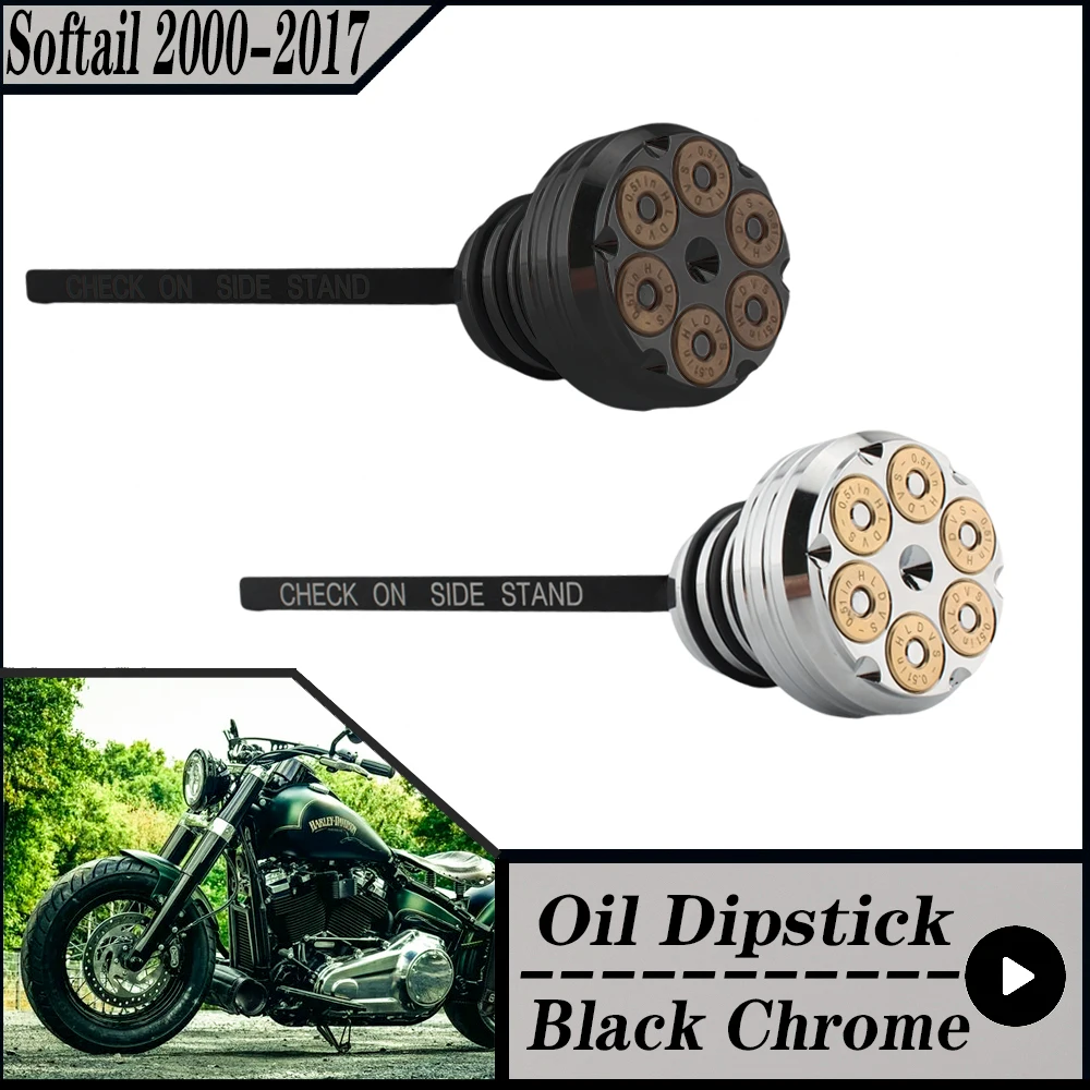 Для Harley-Davidson Softail Heritage Deuce Fat Boy Night Springer Standard Rocker Slim Blackline щуп для измерения уровня