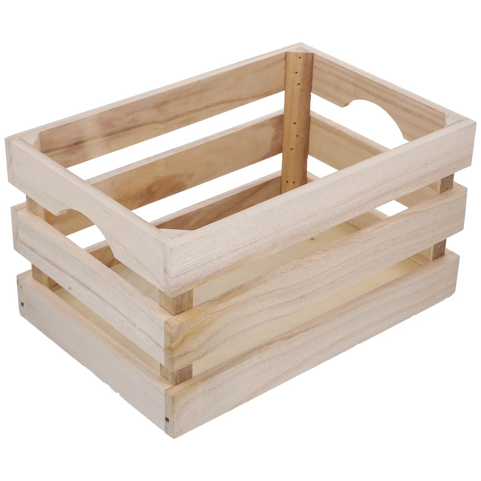 

Wood Crate Wooden Storage Wooden Basket Desktop Organizer Office Office Storage Boxes