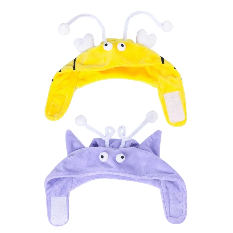 

Pet Hat Cartoon Bee / for monster Shape Lovely Costume Accessories Safe Material