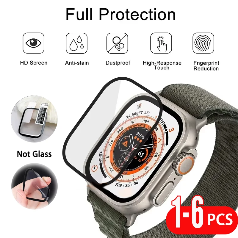 1-6 шт. защитная пленка для Apple Watch Ultra 2 49 мм