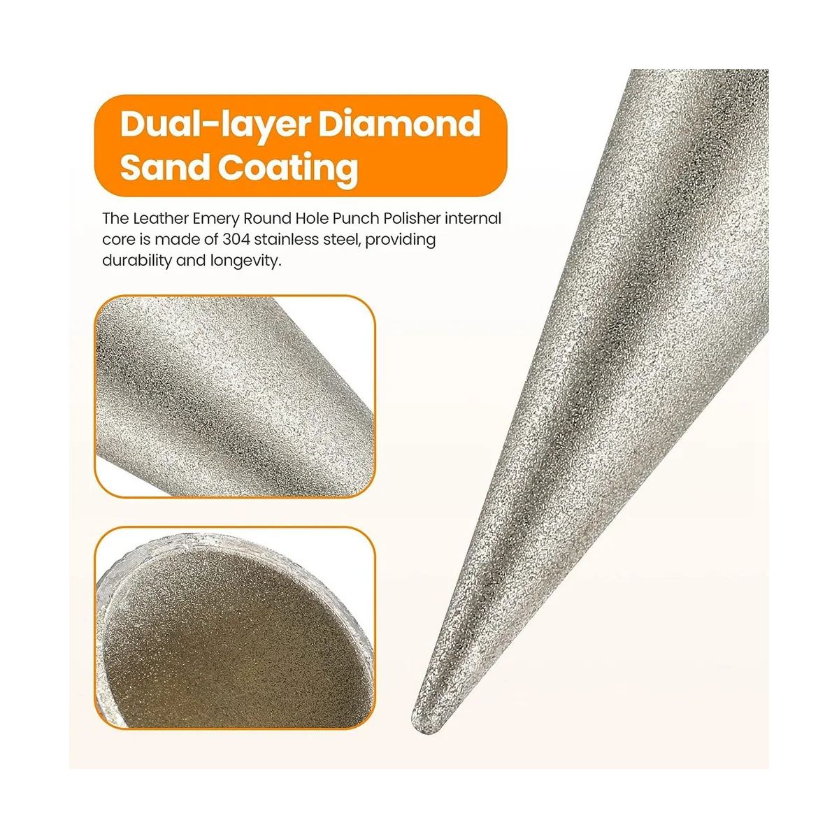 Шлифовальная машинка для кожи Круглый Дырокол 3-16 мм инструмент заточки краев