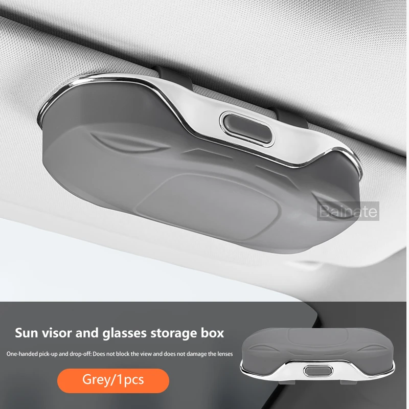 

Универсальный Автомобильный Держатель Для Солнцезащитных Очков, Автомобильный Чехол Для Хранения Очков