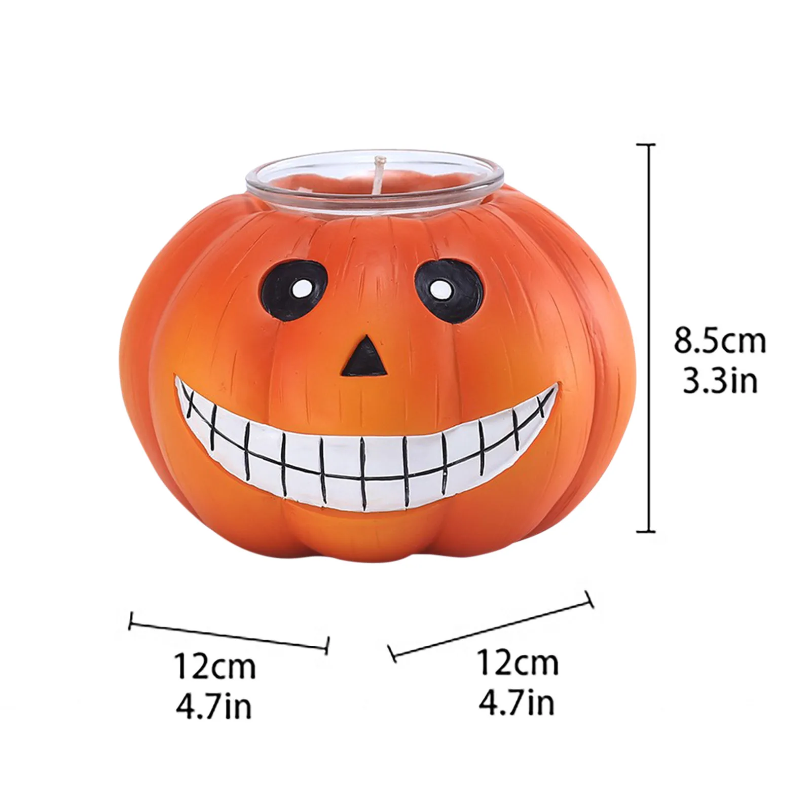 Подсвечник на Хэллоуин подсвечник полимерная тыква украшение креативная