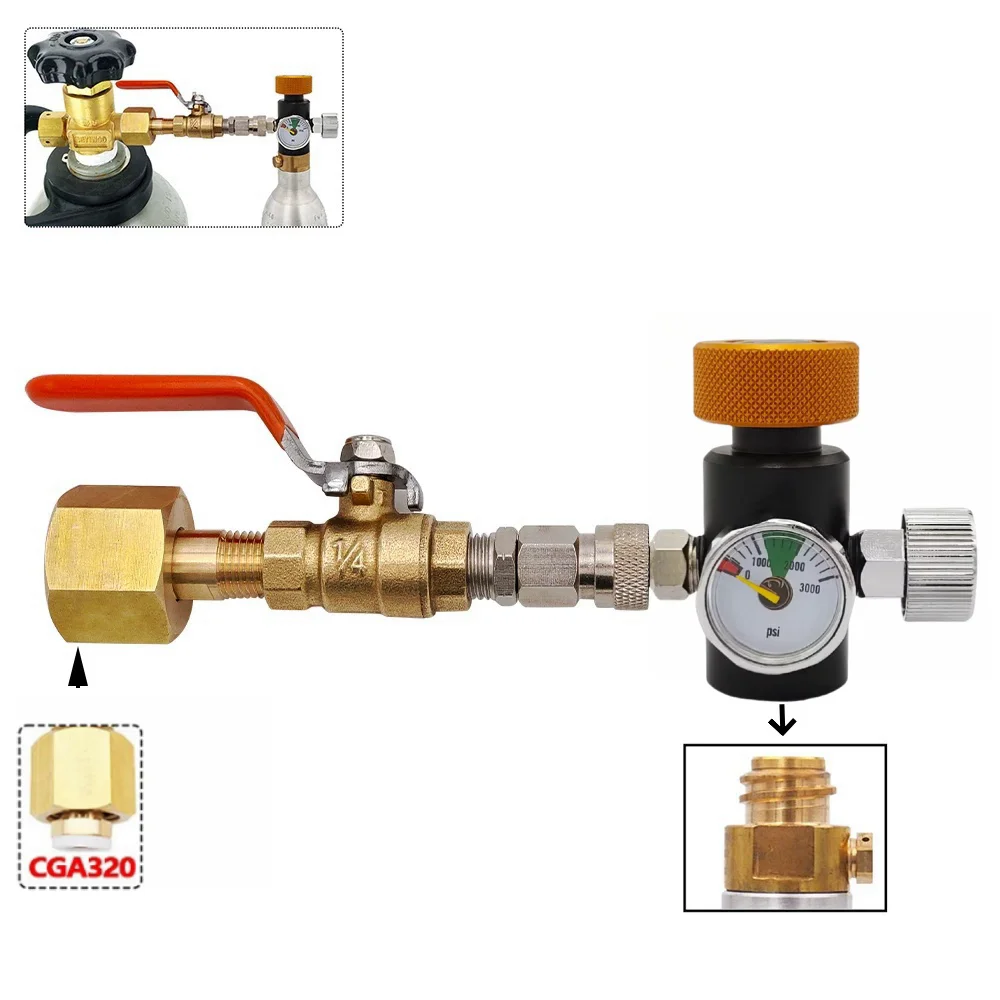 

Адаптер для заправки баллонов CO2 ZimKyfa для SodaStream Tr21-4