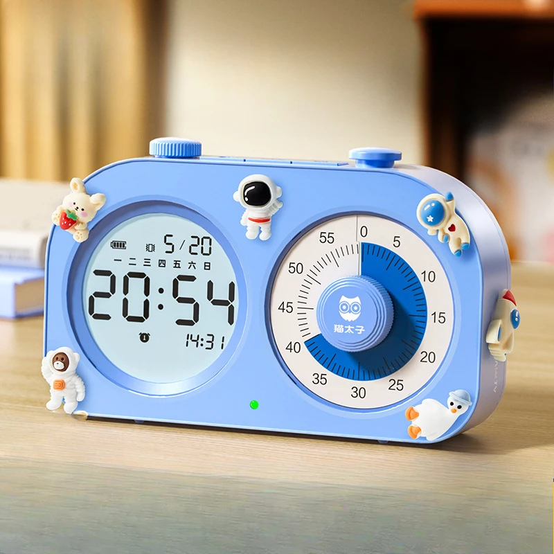 60-минутный визуальный таймер для детей перезаряжаемый детский учебный