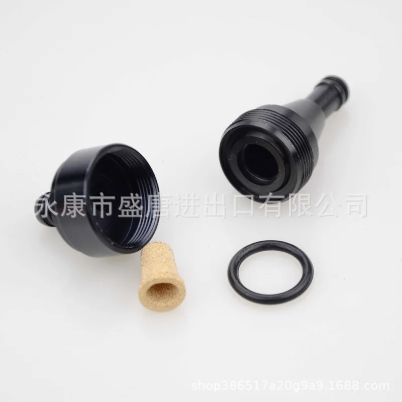 Алюминиевый Топливный фильтр для замены аксессуаров черного цвета