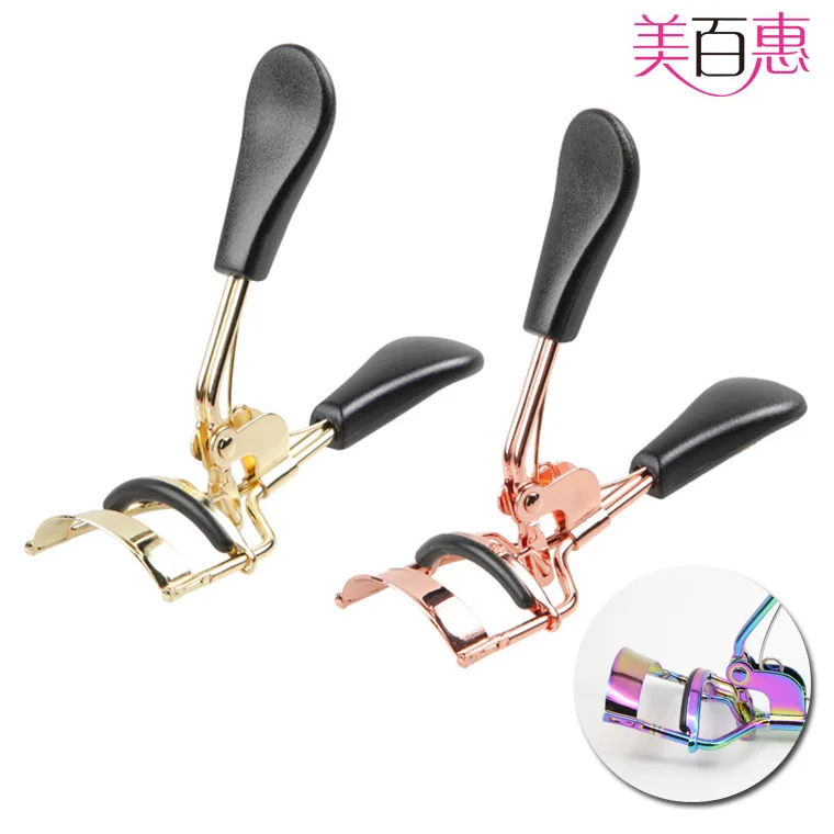 Rose-Gold Plated Customized Curling Beauty Carbon Steel Wide-angle Eyelash Clip Eye Eyelash Beauty