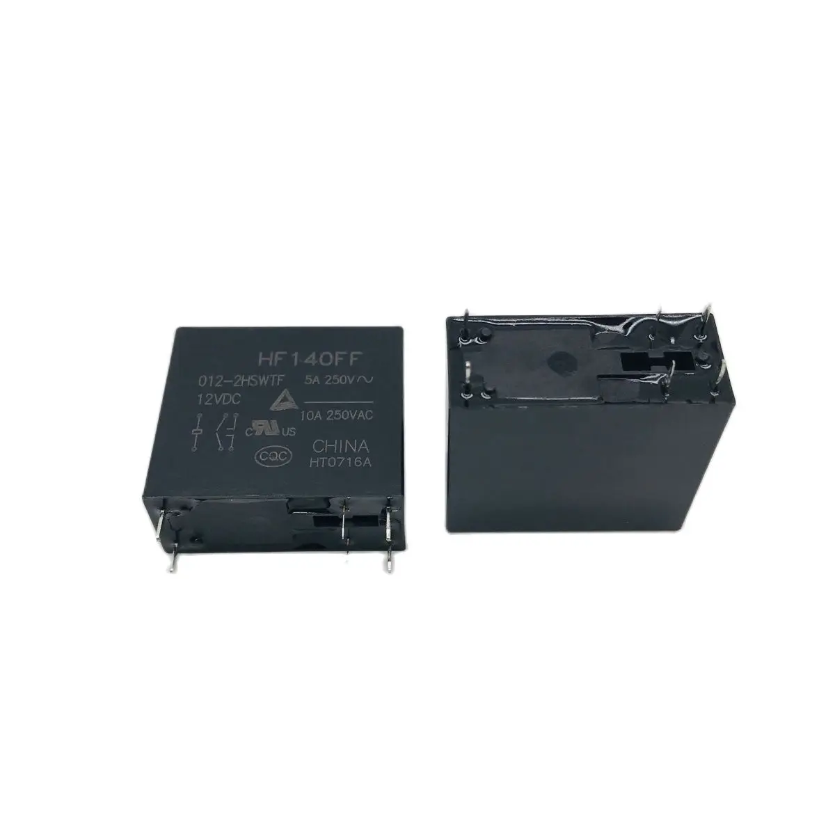 Реле 24 В HF140FF-024-2HSWTF HF140FF0242HSWTF HF140FF 024 2HSWTF 24 В постоянного тока 24 В 10 А 6 контактов 250 В переменного тока
