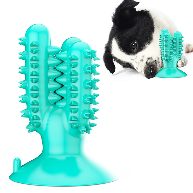 

Bite Resistant Dog Toothbrush Toys Interactive Training IQ Teeth Cleaning Toy Small Medium Large Dog Puppy Pet Chewing Supplies