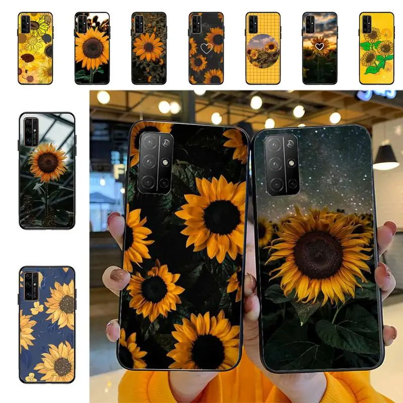 

Sunflower Phone Case for Huawei Honor 10 i 8X C 5A 20 9 10 30 lite pro Voew 10 20 V30