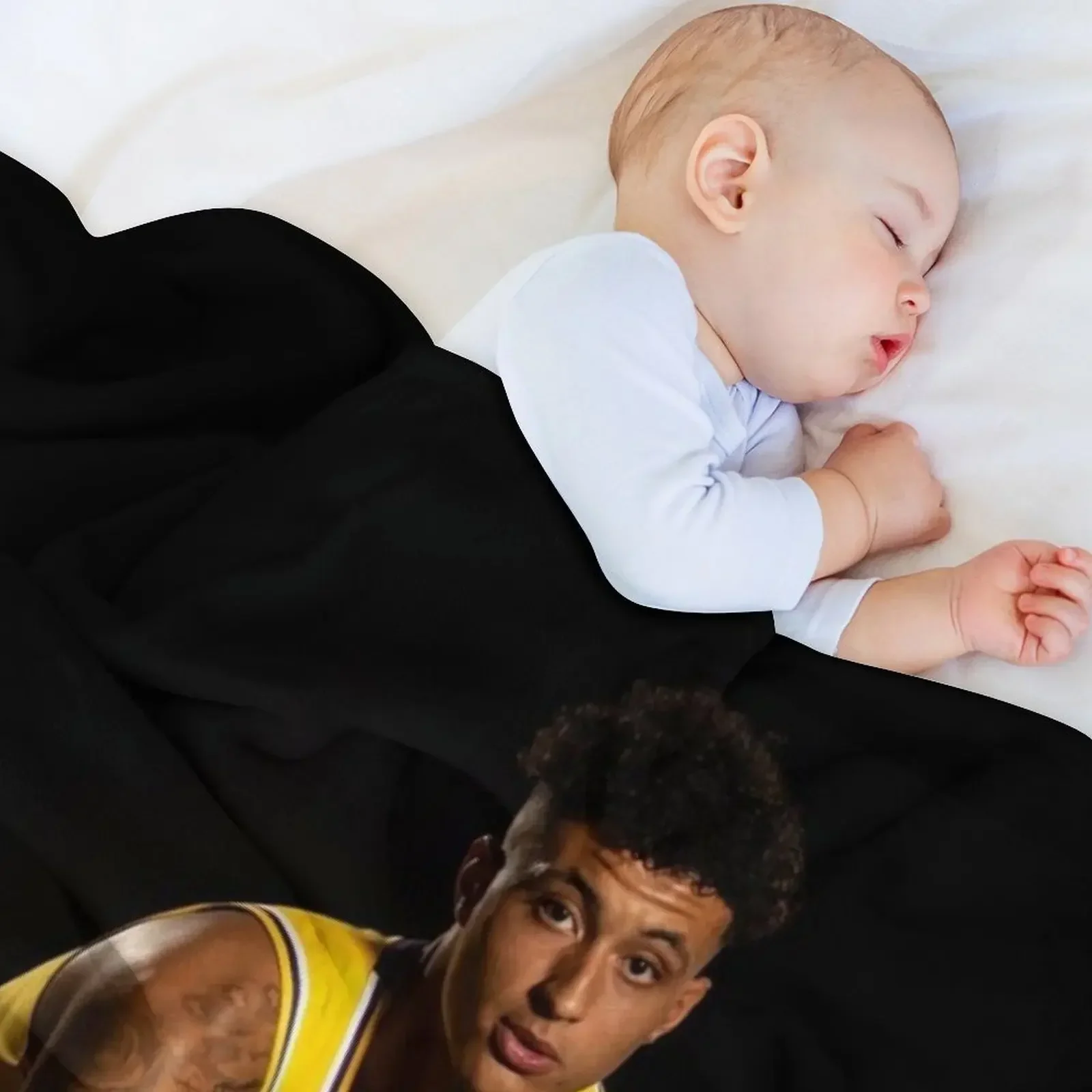 Kyle Kuzma Пушистый плед для путешествий