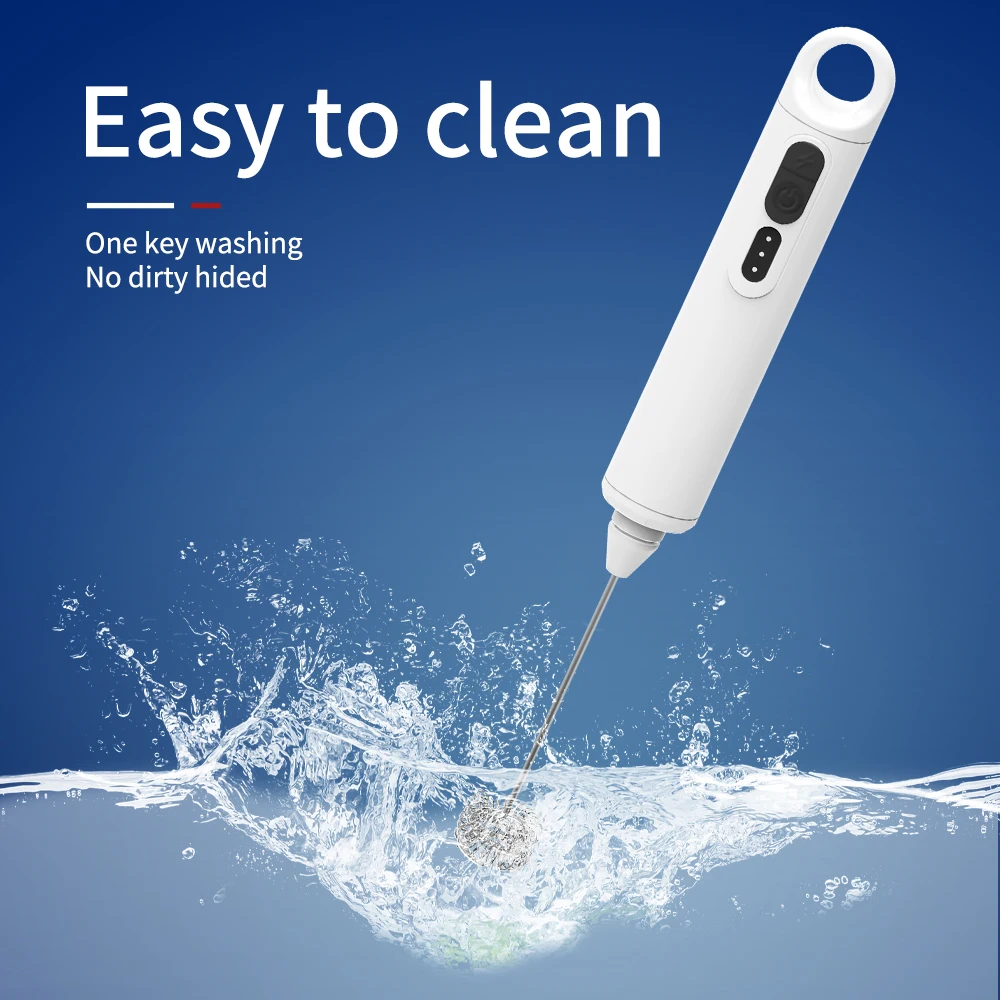 Беспроводной электрический ситечко для яиц венчик молока USB перезаряжаемый