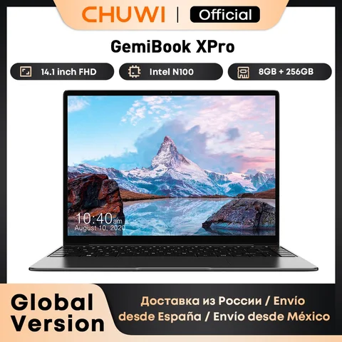 Ноутбук Chuwi GemiBook XPro 14.1", Intel N100, Windows 11