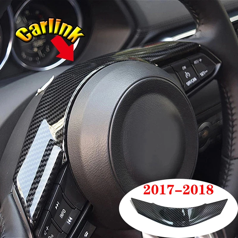Для Mazda CX-5 CX5 аксессуары 2017 2018-2020 ABS матовое/углеродное волокно ручка переключения рулевого механизма автомобиля левая и правая защитная рамка накладка