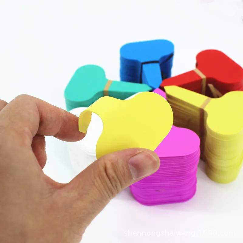 100 шт. яркие ярлыки для цветов