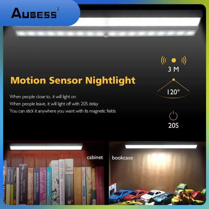 

Wireless LED Under Cabinet Light PIR Motion Sensor Lamp 10 LEDs for Wardrobe Cupboard Closet Kitchen Lighting Led Night Light