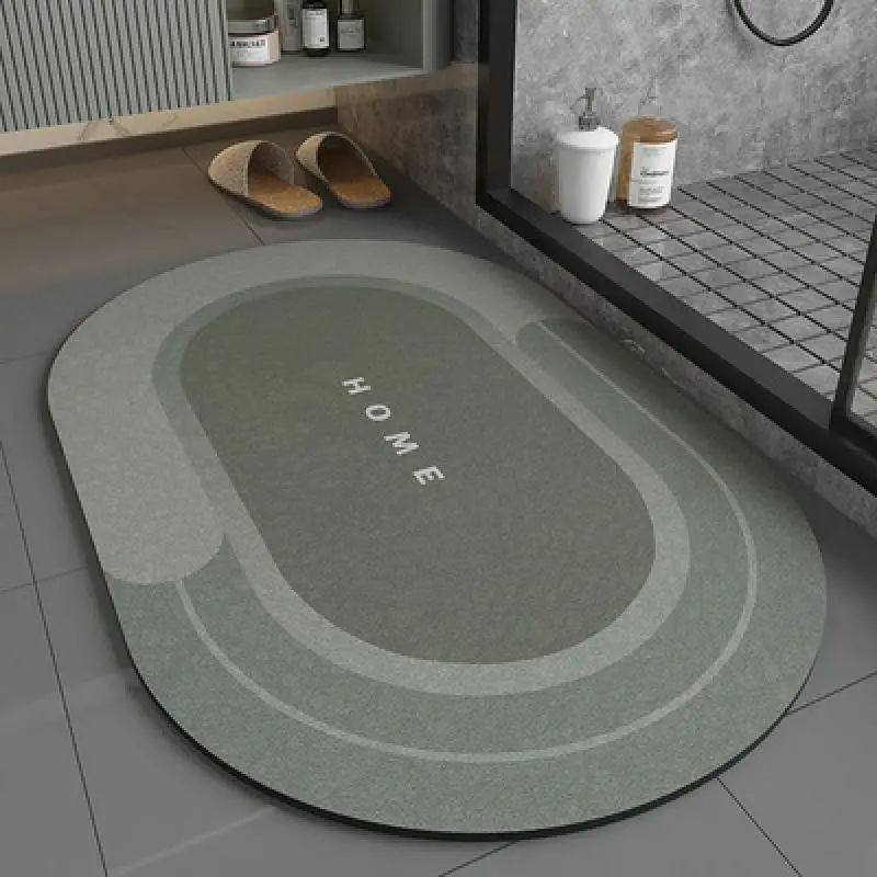 

Reese nano Changbai Mountain natural diatomite carpet, soft mud, absorbent, fast drying, non slip, home, bathroom, door foot
