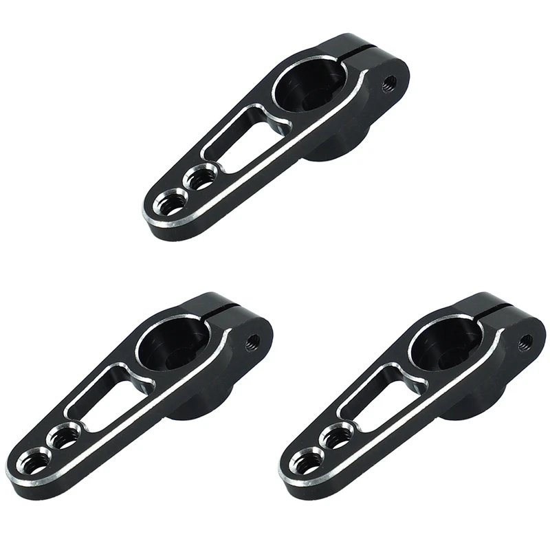 

Рулевой сервопривод из алюминиевого сплава для радиоуправляемой машинки, 3 шт., 25 т, 31 мм, черный цвет