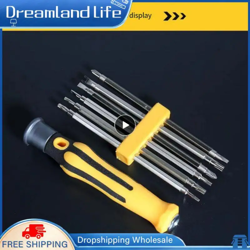 1~8PCS Alloy Steel Precision Screwdriver Small Abrasion Resi