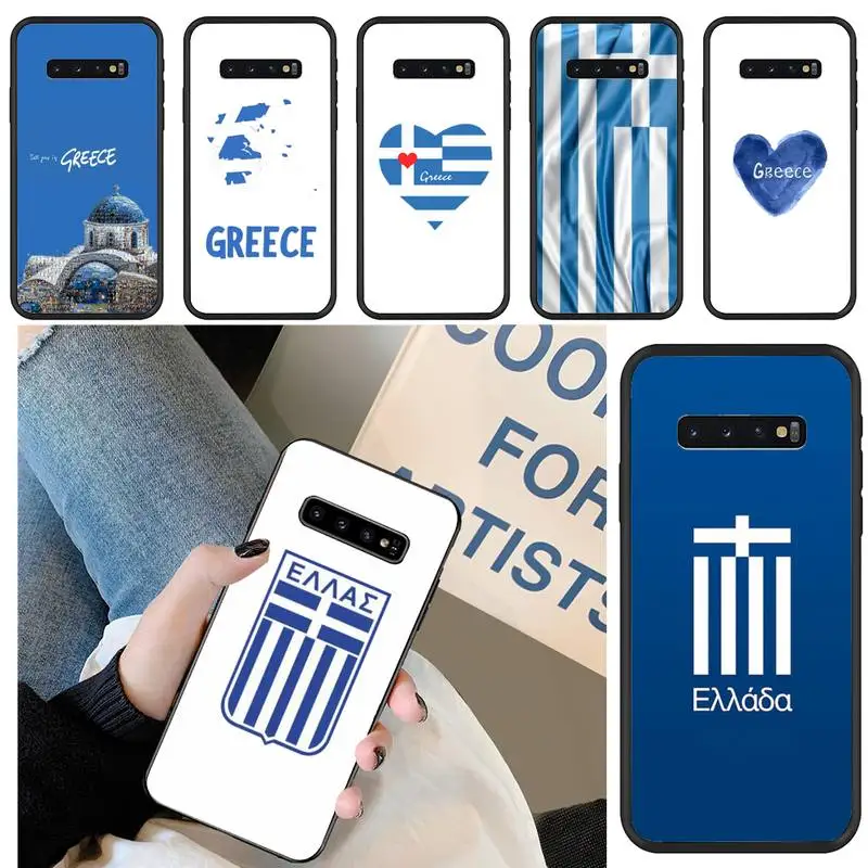 

Greece Greek National Flags Phone Case For Samsung Galaxy S7 Edge Plus S9 S20Plus S20ULTRA S10lite S225G S10 Case