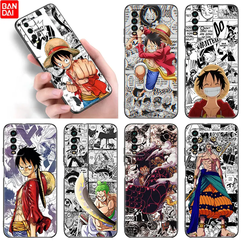 

Anime One Piece Luffy Roronoa Zoro Case For Xiaomi Redmi Note 11 11S 11T 11E 10 10T 10S 9S 8T 9 8 7 Pro 5G Soft Cover