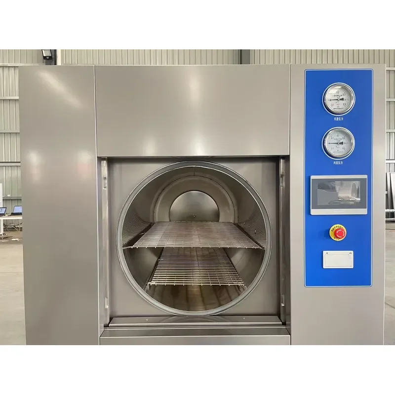 Фото 26 VST-0.15SF 150L Вертикальное импульсное вакуумное паровое оборудование для обработки с подъемной дверцей — для лабораторий и медицинских учреждений №3