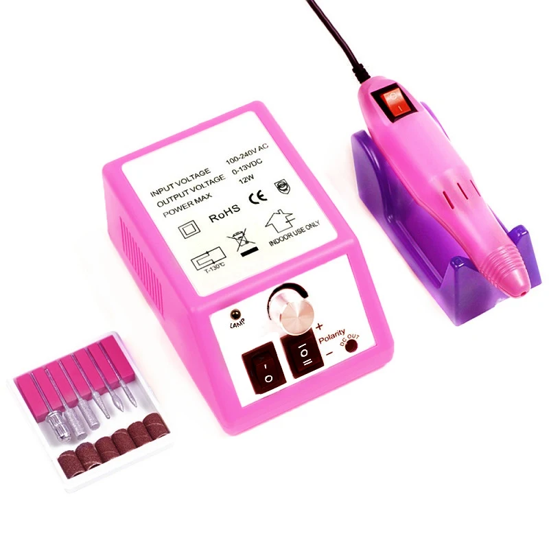 

New Manicure Tools Nail Drill Machine Professional Nail Sander Gel Polisher Drill Pen Apparatus Electric Manicure Set Gel Remove