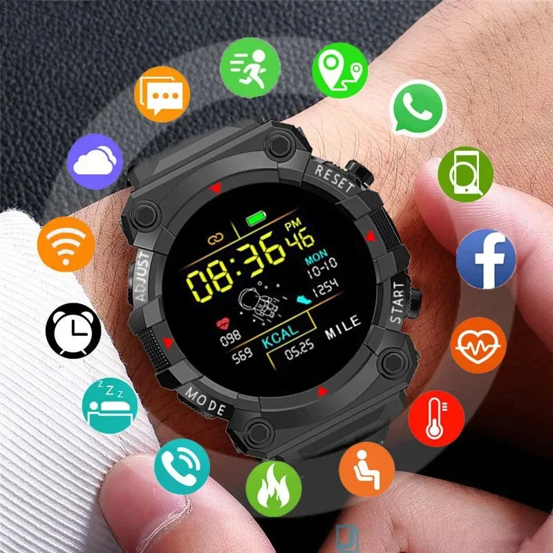FD68S Новые умные часы для мужчин и женщин Bluetooth Smartwatch сенсорный смарт-браслет