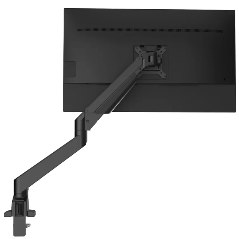 

2023 new Single LCD Monitor Arm Mount Gas Spring CS100 Adjustable Heavy Duty Monitor Arm Stand For Curved Screen