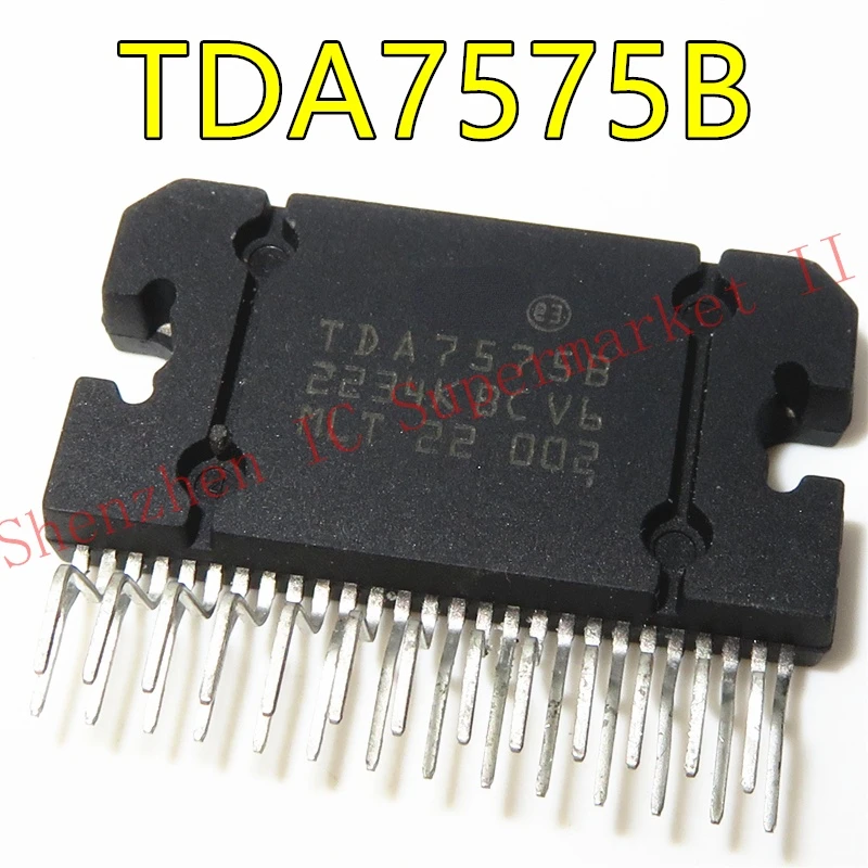 1 шт./лот TDA7575B ZIP-27 в наличии 2x75 Вт Многофункциональный двухмостовой усилитель мощности со встроенной цифровой диагностикой