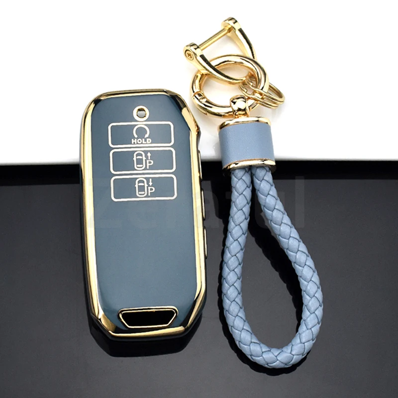 

Чехол для автомобильного ключа KIA Seltos Sportage NQ5 Sorento Mq4 GT LINE K5 DL3 Carnival Ev6 2021 2020 7 кнопок TPU