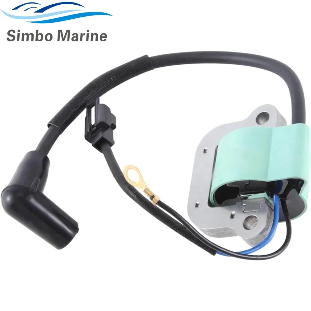 Катушка зажигания в сборе для подвесных двигателей OMC Johnson Evinrude BRP 9,9 15 40 л.с. заменяет 502880 581407   9-23101 72020 18-5196 (art.: 3920cd071b192) - 3920cd071b192