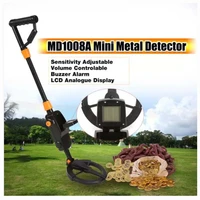 md1008a waterproof underground metal detector accurate locator gold treasure hunter tracker search coil for children adults